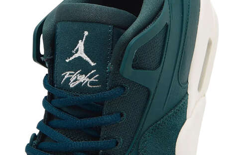 Refreshing Hybrid Skate Sneakers - The Air Jordan 4 RM Gets an Oxidized Green Colorway (TrendHunter.com)