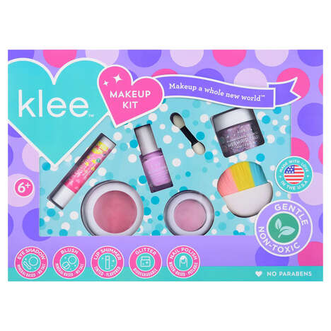 Non-Toxic Kid-Friendly Make-Up Kits - Klee Naturals' Kids' Makeup Kit Boasts Natural Ingredients (TrendHunter.com)
