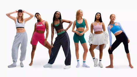 Reversible Sports Bras - lululemon's Bend This Collection Shares Styles for Flipping & Layering (TrendHunter.com)