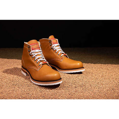Baseball-Inspired Premium Boots - Wolverine and Rawlings Introduce the Grand Slalm 1000 Mile Boot (TrendHunter.com)