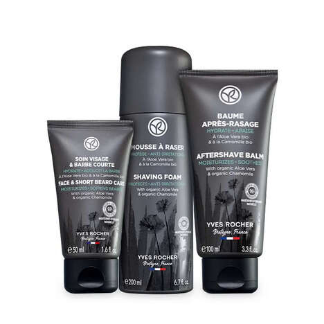 Botanical Men's Grooming Products - Yves Rocher Offers a Men's Face and Beard Care Routine (TrendHunter.com)