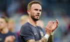 James Maddison cut from England’s Euro 2024 squad and leaves camp