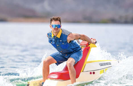 Extreme Denim Collaborations - The Pit Viper x Wrangler Xtreme Blue Jeans Collection is Adventurous (TrendHunter.com)