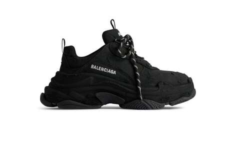 Eco-Friendly High-Fashion Sneakers - Balenciaga Triple S Sneakers Now Come in a Bananatex Option (TrendHunter.com)