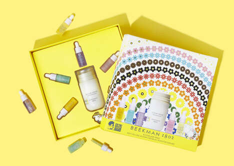 Rainbow Skincare Sets - Beekman 1802's Bloom with Pride Set Features Colorful Mini Booster Serums (TrendHunter.com)