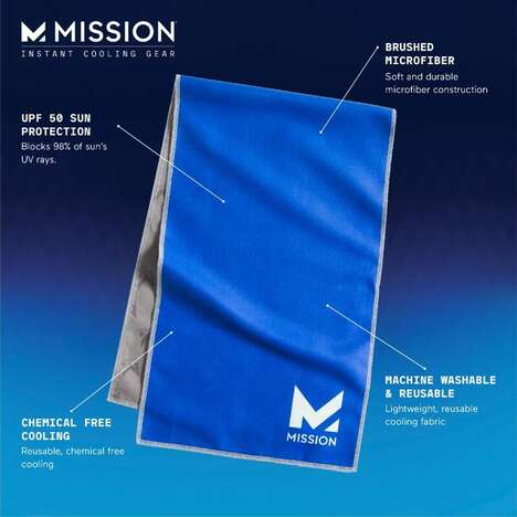 10 Cooling Product Innovations - From Cooling Makeup Pads to Cargo Pants (TrendHunter.com)