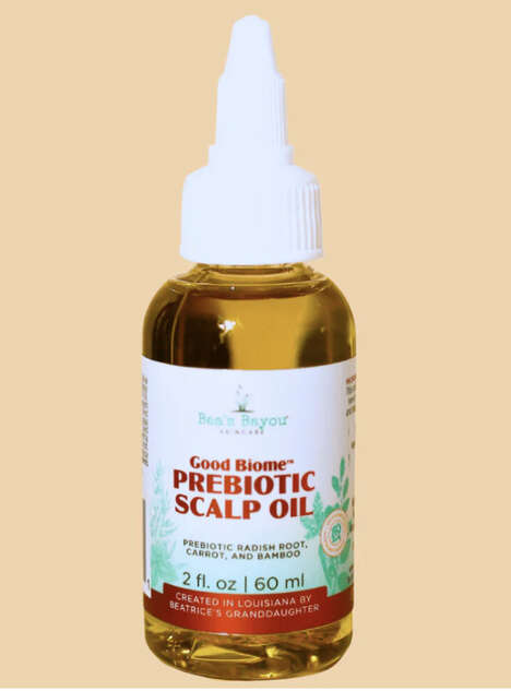 Prebiotic Scalp Relief Oils - Bea's Bayou Skincare Boasts the Good Biome Prebiotic Scalp Relief Oil (TrendHunter.com)