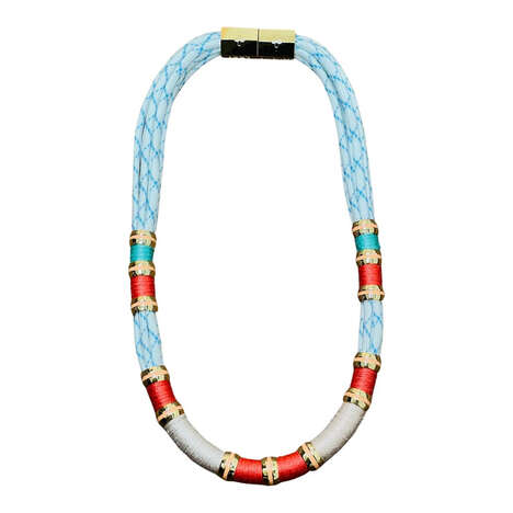 Bold Handmade Jewelry Designs - HOLST + LEE Boasts Colorful and Artful Jewelry Designs (TrendHunter.com)