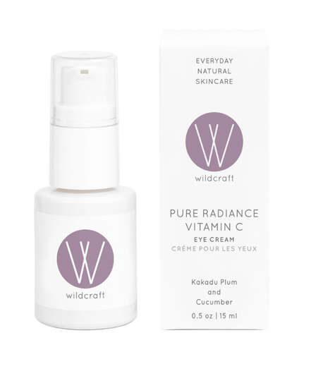 Vitamin C Eye Creams - Wildcraft Boasts the Powerful Pure Radiance Vitamin C Eye Cream (TrendHunter.com)