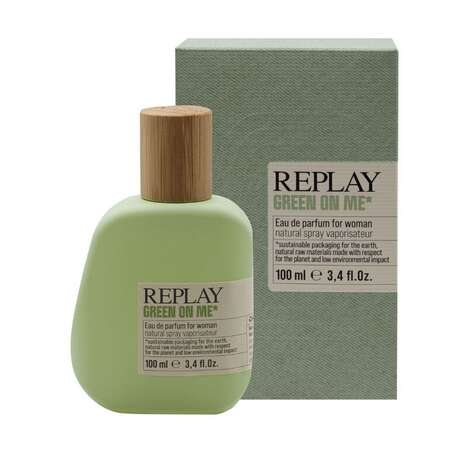 Woody Eco Fragrances - Replay's Green on Me Responds to the Needs of New Generations (TrendHunter.com)