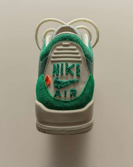 Plush Textural Artful Sneakers - Nina Chanel Abney Designs her Own Jordan 3 Sneaker (TrendHunter.com)