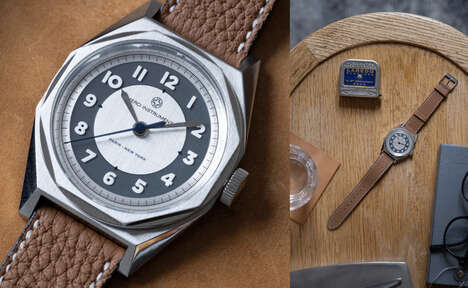 Vintage Dress Watch-Inspired Timepieces - Hodinkee Presents the Merci Instrument Beaumarchais H02 (TrendHunter.com)