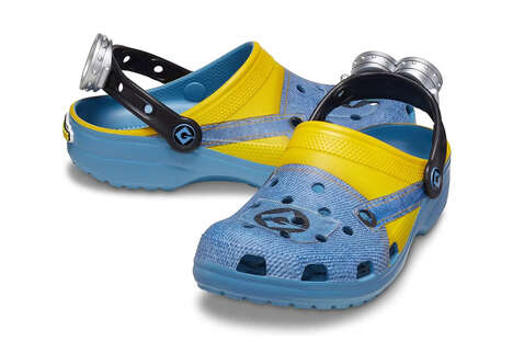 Mischievous Animation Clogs - TheMinions x Crocs Classic Clog Celebrates Despicable Me 4 (TrendHunter.com)