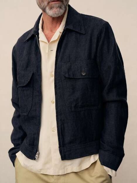 Military-Inspired Linen Collections - Buck Mason Launches Loomed Linen Collection (TrendHunter.com)