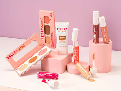 Affordable Luxury Cosmetics - Pretty Smart Delivers Luxury-Inspired Beauty Without the High Markup (TrendHunter.com)
