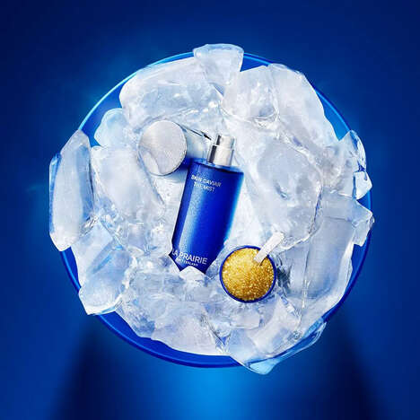 Caviar-Infused Face Mists - La Prairie's Skin Caviar The Mist Has Micro-Oil Drops in a Water Base (TrendHunter.com)