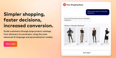 GenAI Shopping Assistants - Shopping Muse Supports Michael Kors US Website Visitors (TrendHunter.com)