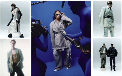 Ukrainian Creative High-Fashion Brands - Angel for Fashion Debuts THEO's Latest Collection (TrendHunter.com)