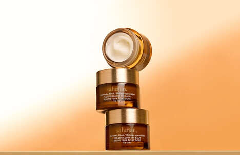 Ayurvedic Skincare Expansions - Sahajan Debuts Golden Glow Eye Balm That Minimizes Dark Circles (TrendHunter.com)