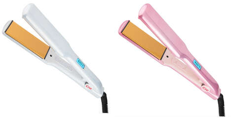 Ceramic Hairstyling Irons - CHI Boasts the Original Digital Blushing Bride Ceramic Hairstyling Iron (TrendHunter.com)