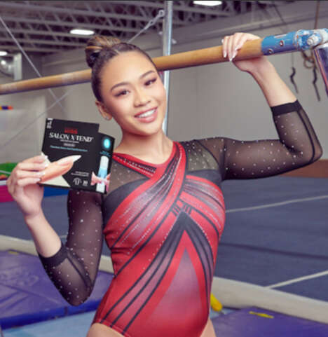 Gymnast-Backed Nail Products - Kiss Has Selected Suni Lee as a Brand Ambassador for Salon X-tend (TrendHunter.com)