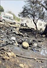 6/8/2024: News: Gas leak causes caravan inferno