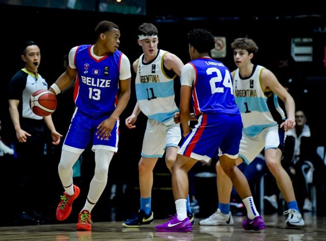 Belize fall 109-73 to Argentina, finish 4th in Group B, to face Canada on Friday at FIBA U18 AmeriCup