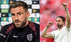 'We love him': Luke Shaw baffled by criticism of Gareth Southgate – video