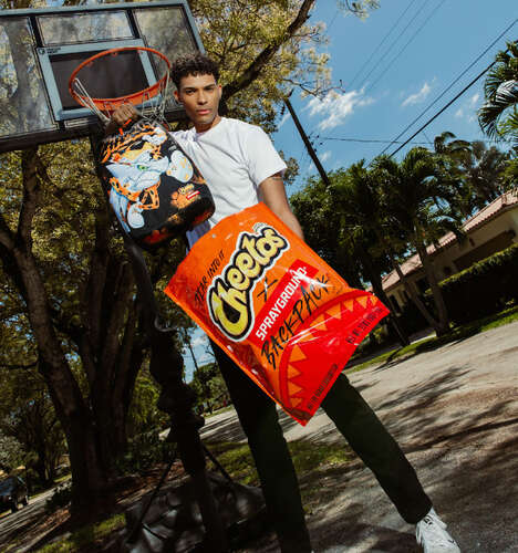 Snack-Inspired Backpacks - The CHEETOS x Sprayground Backpack Collab is Functional (TrendHunter.com)