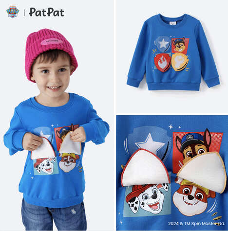 Cartoon-Inspired Children's Fashion - The PAW Patrol x PatPat Line Presents an Exciting Collab (TrendHunter.com)