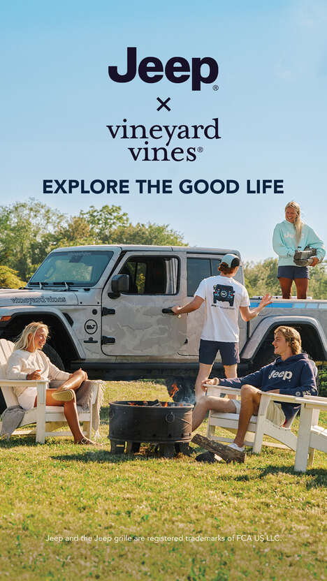 Adventure-Inspired Fashion Collections - Vineyard Vines Has Announced a New Collaboration with Jeep (TrendHunter.com)