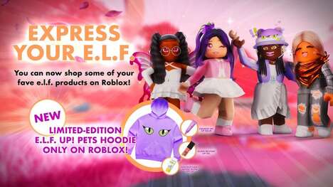 In-Game Beauty Experiences - e.l.f. Beauty and Roblox Partnered for a Virtual Kiosk (TrendHunter.com)