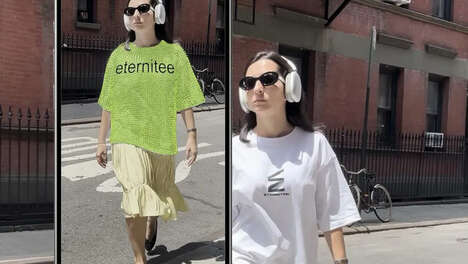 AR Fashion Creations - The ETERNITEE AR Platform Enhances Consumer Interaction (TrendHunter.com)