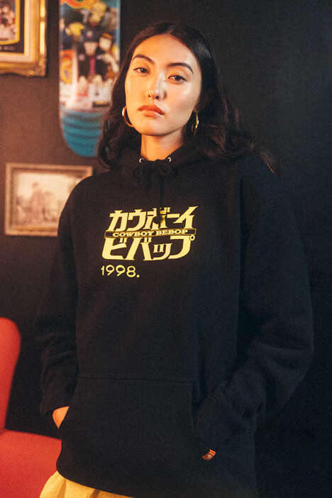 Rapper-Starring Anime Apparel - Logic and Crunchyroll Launch a Cowboy Bebop Apparel Collection (TrendHunter.com)