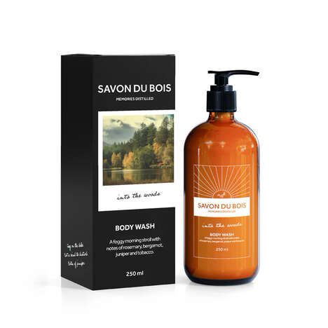Woodsy Body Washes - SAVON DU BOIS Offers an Alluring 'Into the Woods' Body Wash (TrendHunter.com)