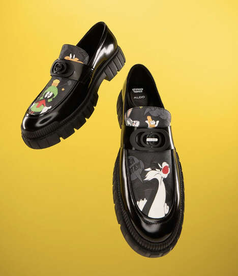Cartoon-Inspired Footwear Collections - The Looney Tunes x ALDO Collection is Playful and Vibrant (TrendHunter.com)