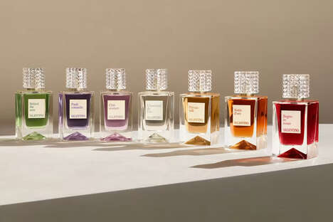 Haute Couture Fragrance Ranges - Valentino Anatomy of Dreams Fragrances Include Seven Scents (TrendHunter.com)