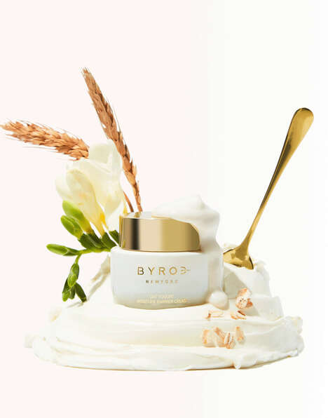 Vegan Yogurt Skincare - Byroe's Vegan Yogurt Collection Comforts the Skin Barrier (TrendHunter.com)