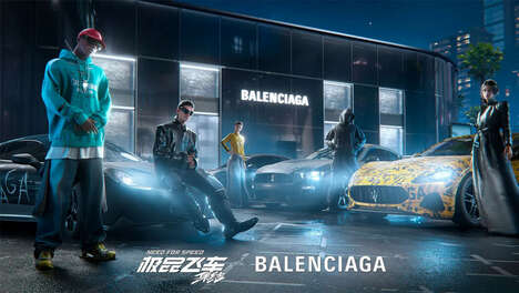 Game-Collaborative Phygital Apparel - Balenciaga Unveils a Collaboration with Need for Speed Mobile (TrendHunter.com)