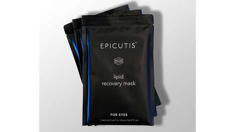 Revitalizing Recovery Eye Masks - Epicutis Debuts Eye Masks with the Spa at the Four Seasons Toronto (TrendHunter.com)