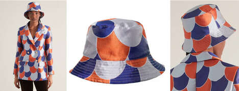 Sustainable Bucket Hats - Lisou's Bucket Hat Collection is Designed with Leftover Materials (TrendHunter.com)