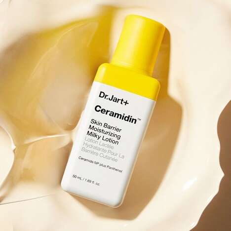 Moisture-Boosting Lotions - Dr. Jart+ Debuts its Ceramidin Skin Barrier Moisturizing Milky Lotion (TrendHunter.com)