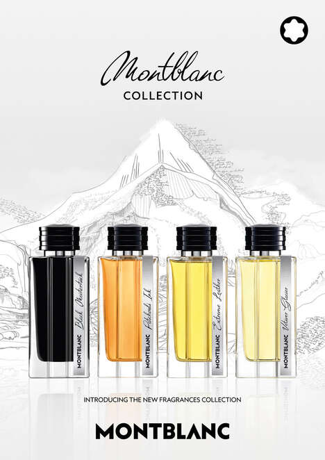 Luxury Herb-Dominant Fragrances - Montblanc Debuts a New Fragrance Line with Four Musky Scents (TrendHunter.com)