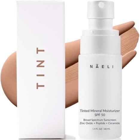 Skin-Protecting Tinted Moisturizers - NĀELI Naturals Introduces the Tinted Moisturizer SPF 50 (TrendHunter.com)