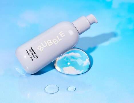 Silky Oil-Based Facial Cleansers - Bubble Skincare First Class Oil Cleanser is Luxurious (TrendHunter.com)