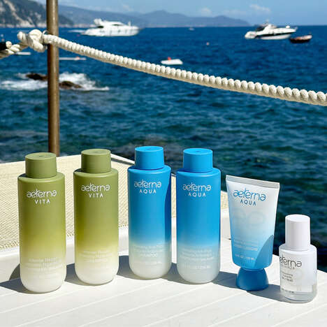 Made-in-Italy Haircare - Aeterna's Quality Haircare Takes After the Land, Sea & Lifestyle in Italy (TrendHunter.com)