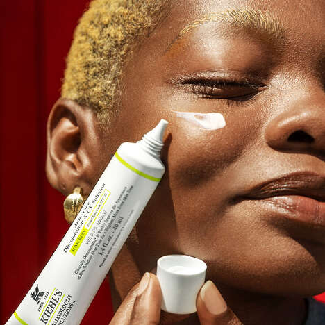 2-in-1 Discoloration Treatments - Kiehl's Auto-Tone Visibly Corrects & Prevents Future Discoloration (TrendHunter.com)