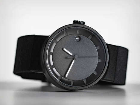 Icelandic Nature-Inspired Watches - Johan Link Creates the LinkOne Timepiece with Minimal Design (TrendHunter.com)