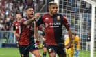 European football: Inter held at Genoa, Lewandowski inspires Barça fightback