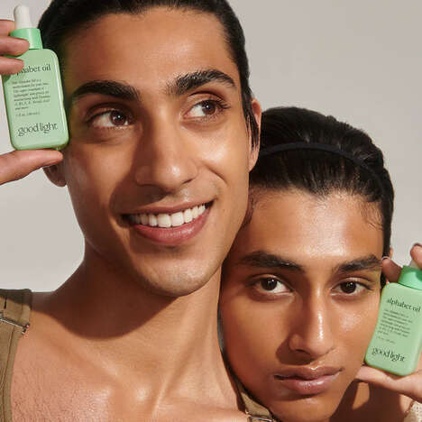 Multi-Vitamin Skincare Oils - Good Light's Alphabet Oil Contains Vitamins A, B5, C and More (TrendHunter.com)